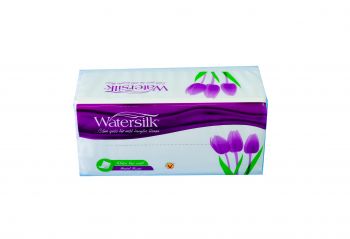Khăn rút Watersilk hoa tulip 250 tờ/gói
